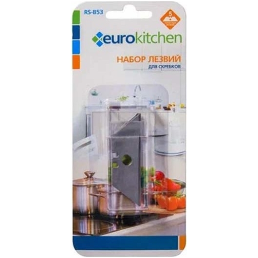 EUROKITCHEN Запасные лезв.к скребку для стеклокерамики (5шт) RS-B53