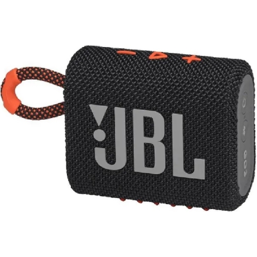 Беспроводная Акустика JBL GO 3 черно-оранжевый