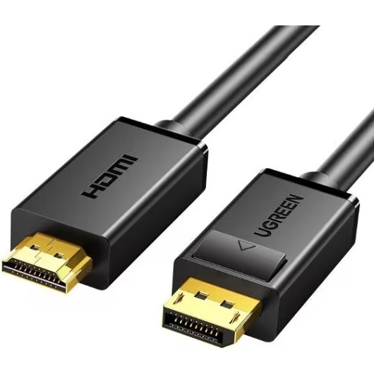 Кабель Цифровой UGREEN DP101(10203) DP MAte to HDMI 3m черный