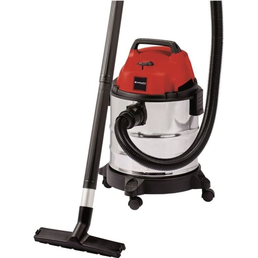 Строительный пылесос EINHELL TC-VC 1820 S Kit, серебристый (2342175)