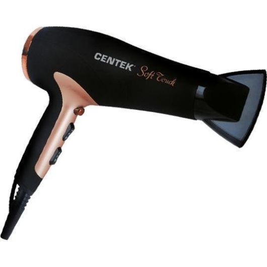 Фен Centek CT-2241 РОЗОВОЕ ЗОЛОТО+черный